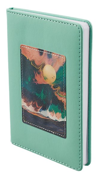 Записная книжка «Synonims. 4» А6+, 80 листов в линейку, экокожа, Listoff - фото 2