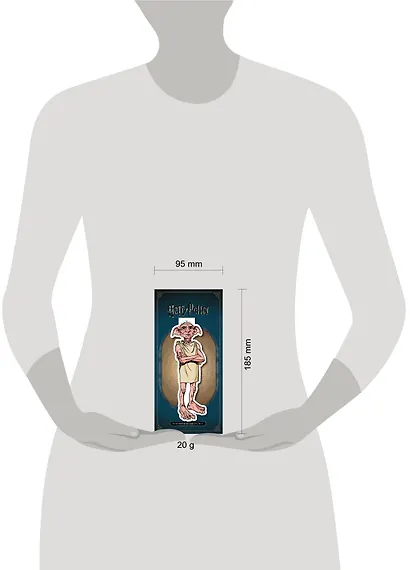 Фигурная магнитная закладка. Добби - фото 3