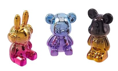 Набор фигурок на книжную полку «Животные», 3 штуки, 5 см, пластик - фото 5