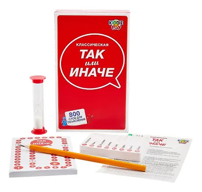 Настольная игра "ТАК или ИНАЧЕ". Классическая /компактная версия - фото 4