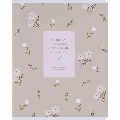 Тетрадь в клетку Be Smart, April, 48 листов, коричневая - фото 4