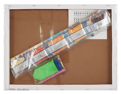 Алмазная мозаика. Классическая, с подрамником, с полным заполнением. Вечерняя Прага 30х40, 30 цветов - фото 4