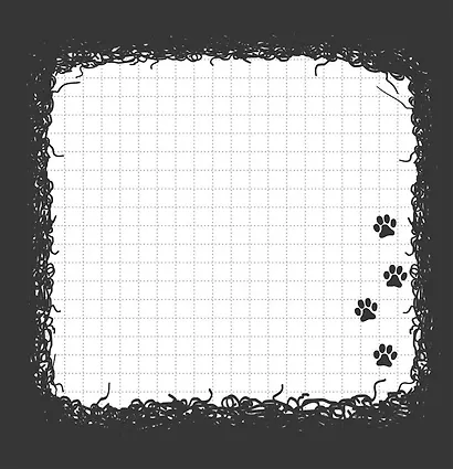 Записная книжка 130*130 64л кл. "Кот обормот черно-кофейный" - фото 2