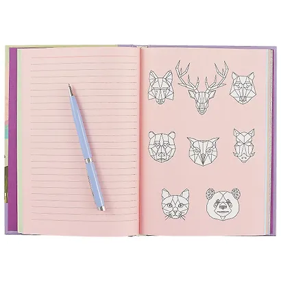 Ежедневник EXTRA ART А5 (145х208). Недатир.,128 л. 7БЦ, матовая ламинация. Форзацы–тонированные - фото 5