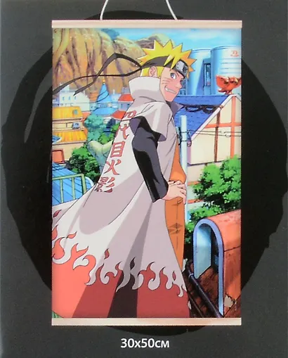 Naruto. Алмазное панно на подвесе "Седьмой Хокаге", 30 х 50 см - фото 2
