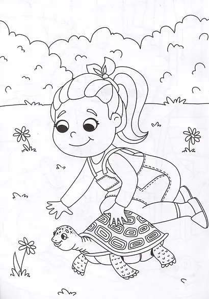 РАСКРАСКА С КАРАНДАШАМИ. ЛЮБИМЫЕ ЗВЕРУШКИ - фото 3