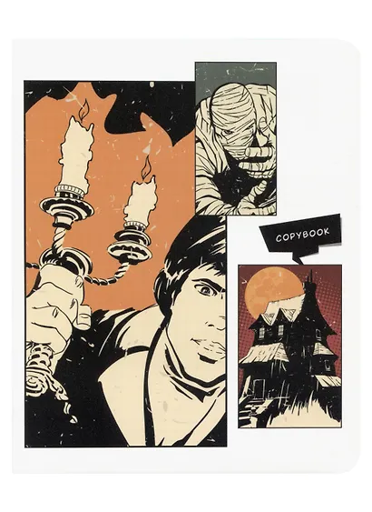 Тетрадь общая «Comic strip», 48 листов в клетку, A5, в ассортименте - Listoff - фото 5
