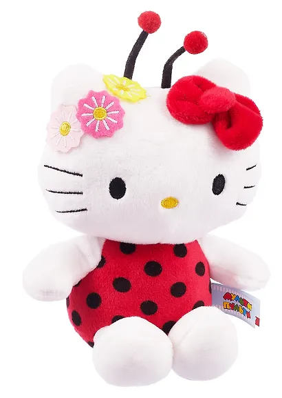 Мягкая игрушка Hello Kitty Божья коровка (17см) (V123575HK-17NS) - фото 1