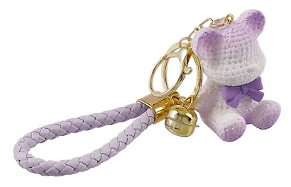 Брелок Мишка вязаный (градиент) (ПВХ) (6см) (12-05149-A032) Bookvalno - фото 8