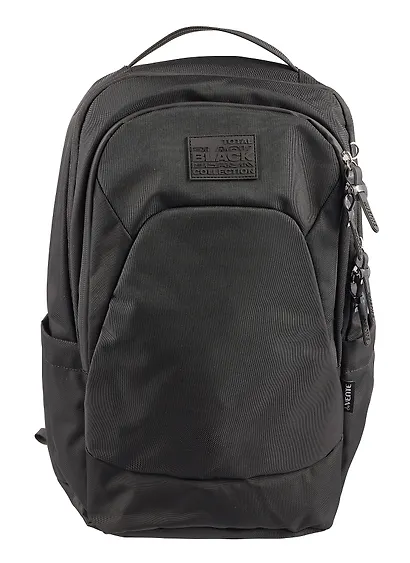 Рюкзак "TOTAL BLAK" 1отд., 44*31*20см., полиэстер, 3 кармана, отделение для ноутбука, светоотраж.элементы - фото 1