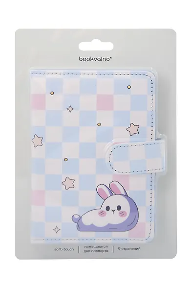 Обложка для паспорта и карточек «Korean style Кролик» - фото 8