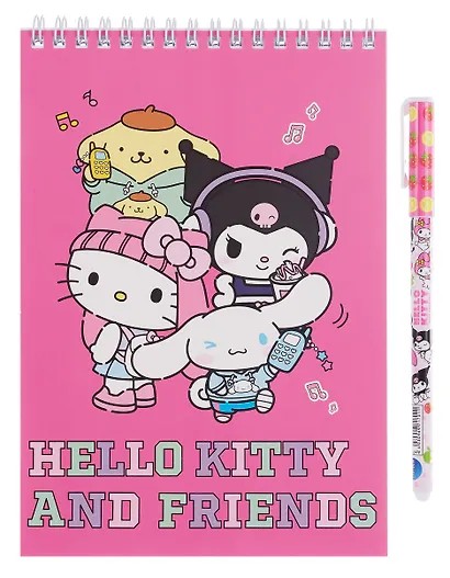 Скетчбук А5 60 листов "Куроми" + ручка шариковая синяя - фото 3