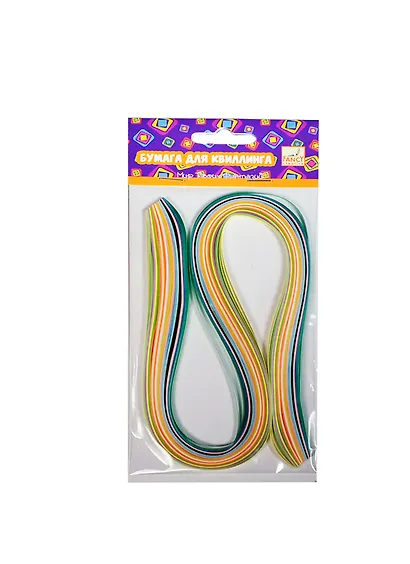 Набор бумаги, цветной для квиллинга, ACTION! Fancy, МИКС, 3мм*53см, 100штук, 18 цветов - фото 1