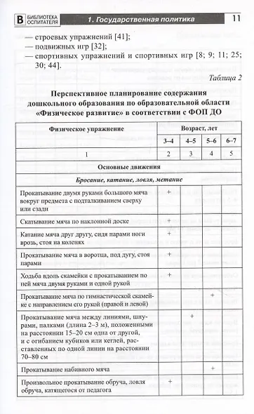 Организация физического развития детей в системе дошкольного образования. Методическое пособие - фото 6