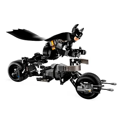 LEGO Batman: Сборная фигурка Бэтмен и Бэтцикл, 713 деталей (76273) - фото 6