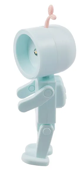 Мини-лампа LED Робот (мятная) (пластик) (10х4) (12-LIGHT-533) - фото 3