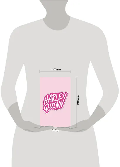 Блокнот. Харли Квинн (формат А5, 160 стр., тонированный блок) - фото 4