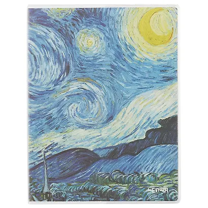 Тетрадь в клетку Lenwa, "Звёздная ночь", А5, 80 листов - фото 1