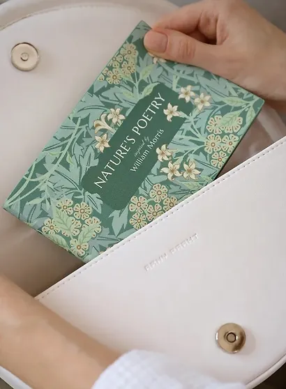 Еженедельник дат. 2026г. А6 64л 160x105 мм "Poesy. Ветки" иск.кожа, мягк.переплет, карманный, горизонтальный, тонир.блок - фото 5