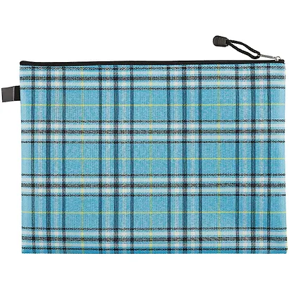 Папка на молнии «Шотландка», А4 - фото 1