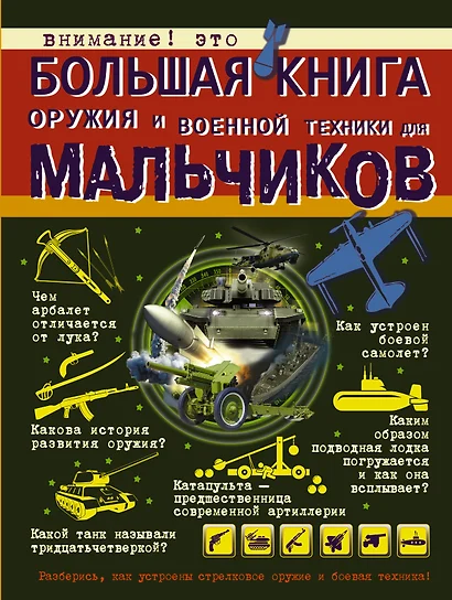 Большая книга оружия и военной техники для мальчиков - фото 1