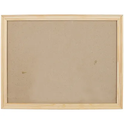 Рама со стеклом, сосна неокрашенная, 30 х 40 см - фото 1