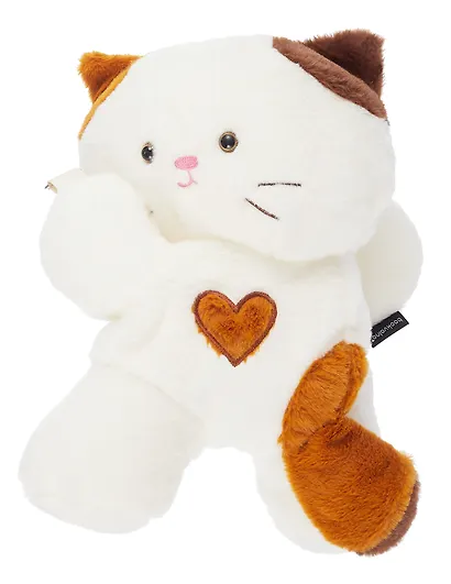 Сумочка-бананка плюшевая Котик-обнимашка (29х18х10) (12-2283-202411-B3) Bookvalno - фото 2