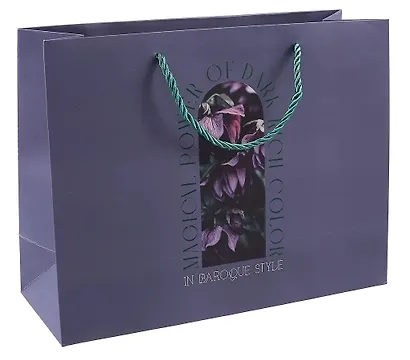 Пакет А4 32,5*25*12 "Fleur" ассорти, Yoi - фото 2