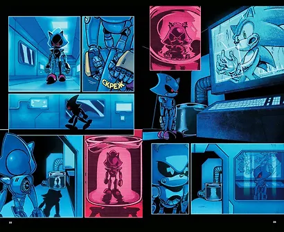 Sonic. Из ниоткуда. Комикс. Том 8 (перевод от Diamond Dust) - фото 9