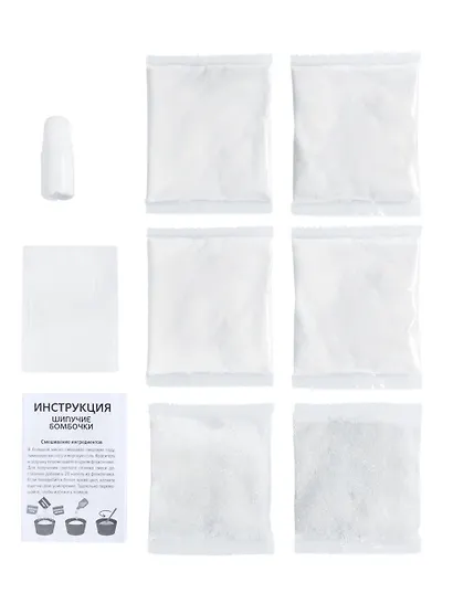 Набор для опытов "Шипучие бомбочки. Аромат персика" 3 в 1 - фото 4