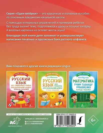 Русский язык: все прописи в одной книге. Тетрадь-тренажёр по письму - фото 2