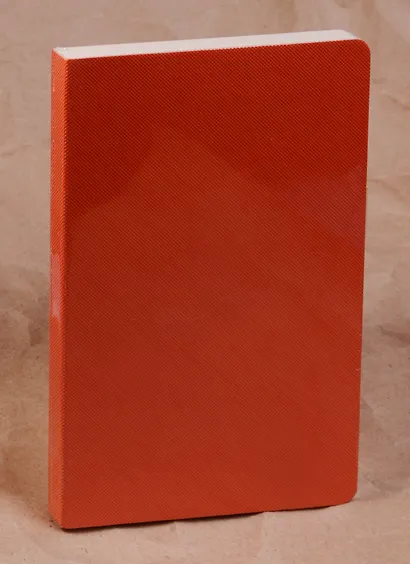 Бизнес-блокнот А5 128л кл. "NADIR" оранжевый, лайт, интегр.переплет, тонир.блок, Hatber - фото 1