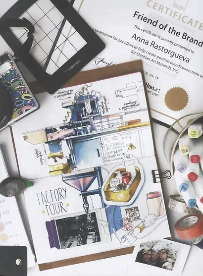 Скетчинг маркерами с Анной Расторгуевой. 6 жанров — 6 уроков - фото 5