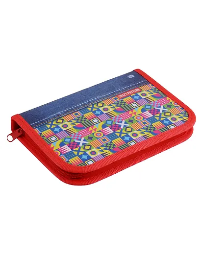 Пенал 1отд. "Crazy Pattern" 190*130, молния, лам.картон - фото 1