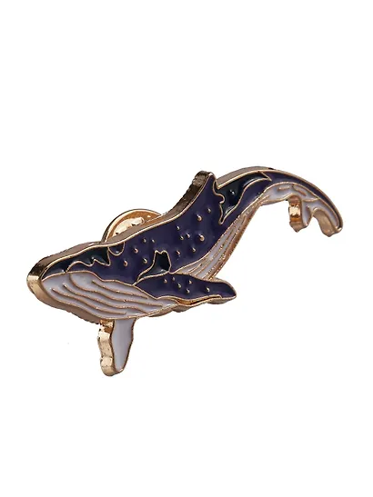 Значок Pin Joy Кит (металл) (12-08599-923) - фото 2