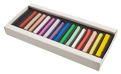 Пастель художественная 16цв "Ассорти" №25, soft, к/к, olki - фото 4