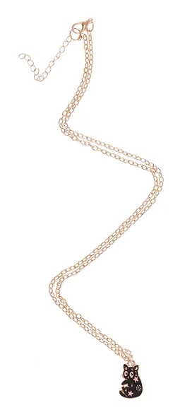 Кулон Котик эзотерика (черный) (металл) (3х1,3) (12-Kainli-K6) (Lafilaf) - фото 3