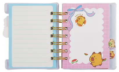 Записная книжка А6- 60 листов, линейка, "Капибара", в ассортименте - фото 5