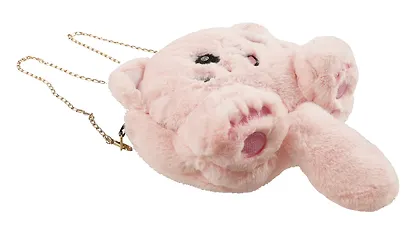 Сумочка плюшевая Котик розовый (31х23), Bookvalno - фото 7