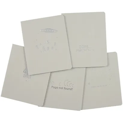 Тетрадь в клетку Listoff, "Total Grey. Error", 48 листов, в ассортименте - фото 7