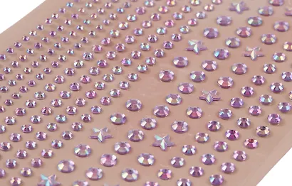 Стразы самоклеящиеся микс-1 - фото 3