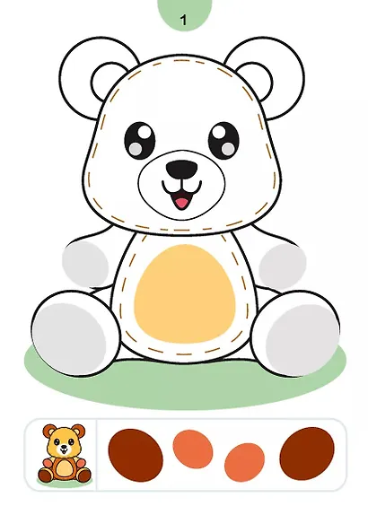 Наклей и раскрась. Давай играть! - фото 3