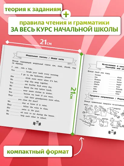 Все правила по английскому языку за 15 минут в день. 1-4 классы. Экспресс-тренажёр - фото 5