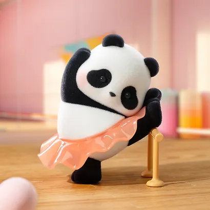 Фигурка коллекционная 52 Toys Panda Roll Ballet Performance Series в ассортименте (коробка) (10х8х8) (64654) - фото 5