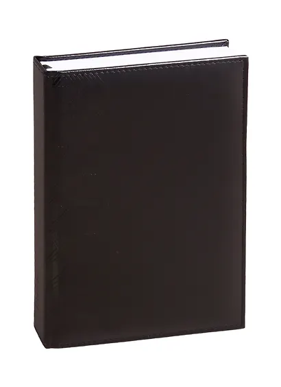 Ежедневник недат. А5 160л Сариф-эконом черный, кожзам, тв.переплет, обл.поролон, офсет, ляссе - фото 1