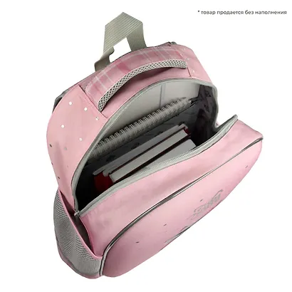 Ранец "Кошечка в пальто" 1 отделение, 27,5*37,5*14,5 см, 2 кармана - фото 6