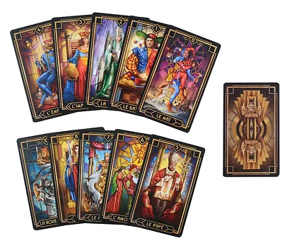 Tarot DECORATIF (78 карт+руководство) - фото 3