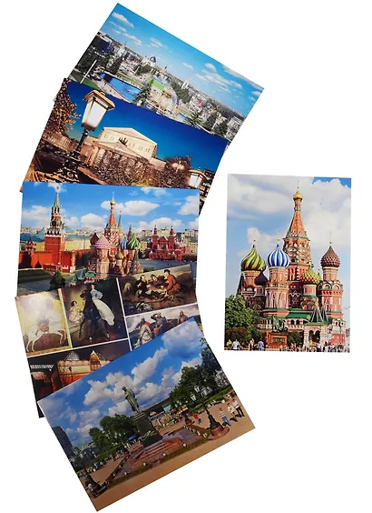 Набор открыток Москва - фото 3