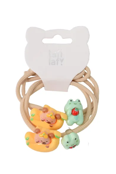 Набор резиночек «Капибара и лягушка», 2 штуки, пластик, Lafilaf - фото 2