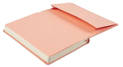 Ежедневник дат. 2025г. А5 176л "Joy Book" персиковый пух, 7Б, тв.переплет, иск.кожа, резинка, карман, скругл.углы, тонир.блок, ляссе, инд.уп - фото 7